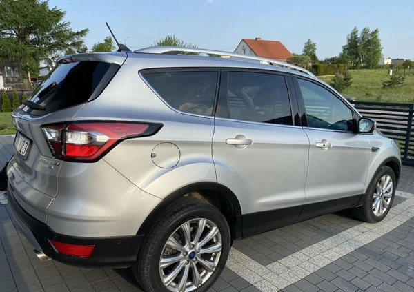 Ford Escape cena 73900 przebieg: 51000, rok produkcji 2018 z Kościerzyna małe 191